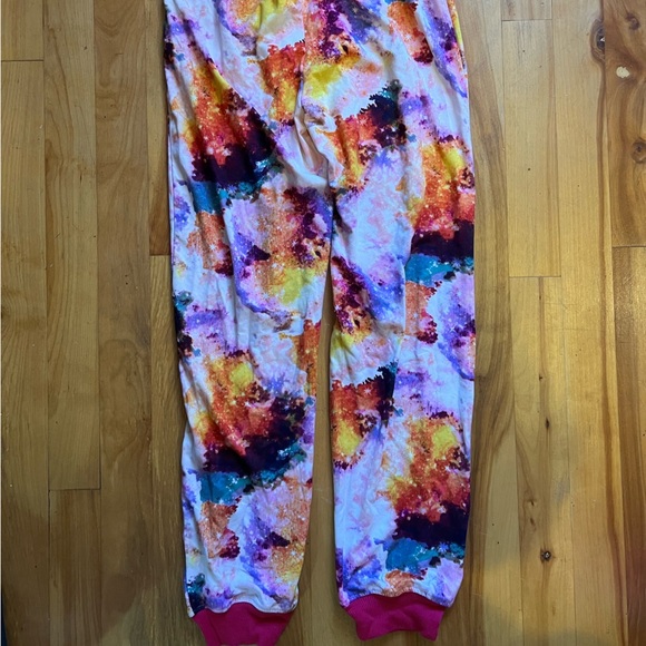 Gravity Star Tie Dye Soft Jogging Pants M - Picture 4 of 5